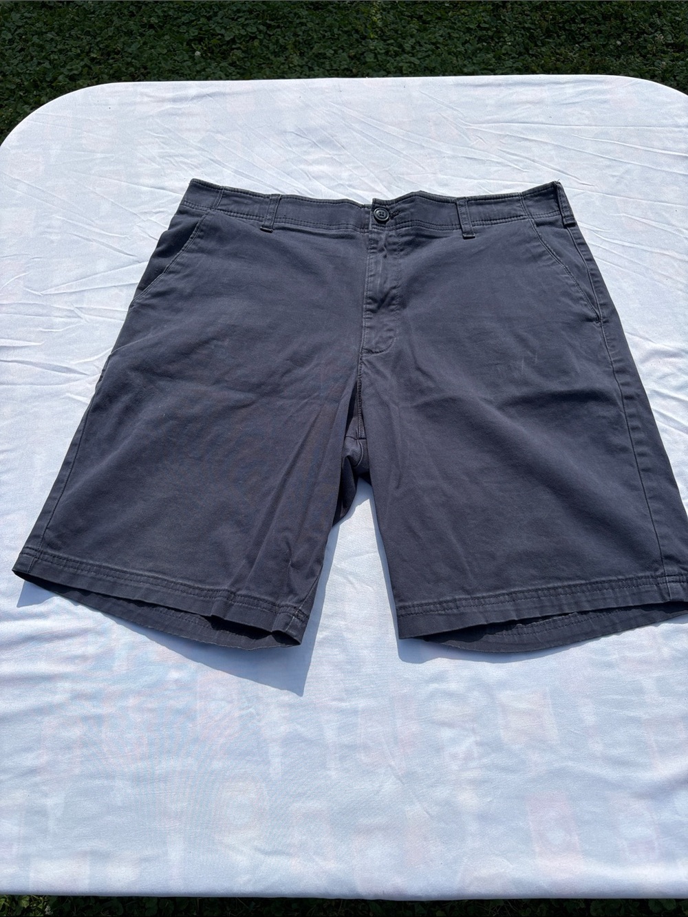 Lee Extreme Comfort Men's Flat Front Shorts - Navy Blue